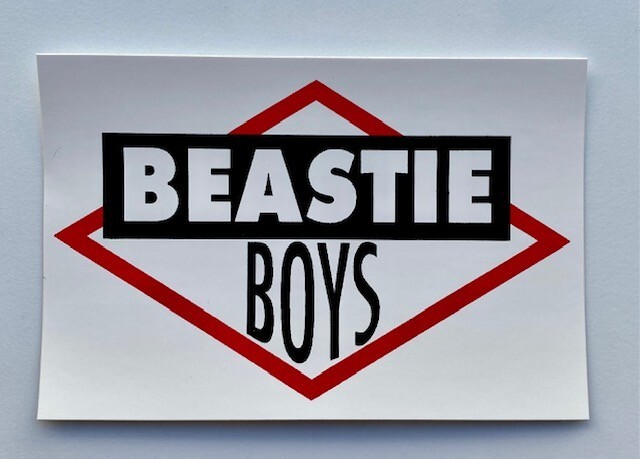 Beastie Boys Sticker Vinyl Decal Bumper Window Rap Rock 3″ X 4.5″ (176)