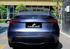 5x56FT Electro Metallic Satin Mist Blue Wrap – Premium Quality Metallic Car Film