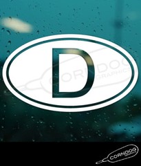 Deutschland VINYL STICKER DECAL GERMANY AIRCOOLED BENZ BMW GERMAN