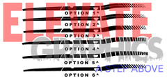 For Dodge Challenger Side Cuda Stripes 3M Graphics Vinyl Decals Years 2011-2023