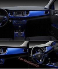 65FT Stretch Entire SUV Car Wrap Satin Matte Chrome Film Vinyl Sticker Blue US
