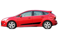 Car Hood Side Door Sticker Kit For Ford Focus Graphics Racing Stripe Decals