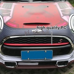 For Mini Cooper F55 F56 F57 2013-2019 Red Front Grille Decoration Cover Stripe