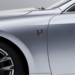 All Sizes Lamborghini Logo Silicon Shield Emblem Sticker Car Tuning, Phone