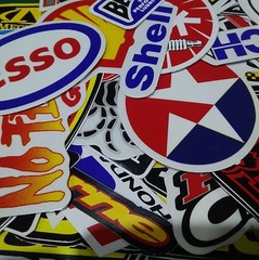 100 Random Racing Sticker Vintage Decal Rare Original Motocross Motorcycle Lot