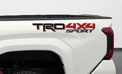TRD 4×4 Sport Stickers 2PC for Tacoma, Tundra, 4runner