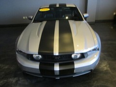10″ PLAIN Rally Racing Stripe Graphics Stripes Set FIT 2005 – 2014 Mustang