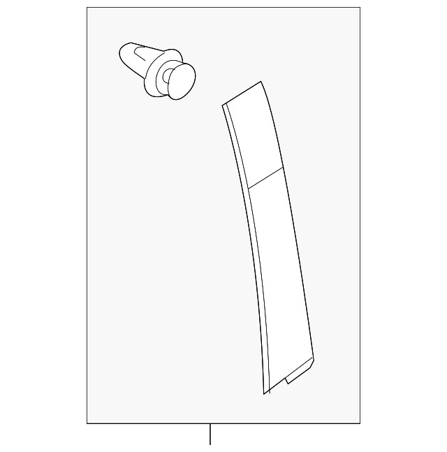 Genuine Mazda Door Applique BHS2-50-M10A