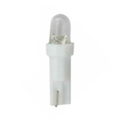 10pcs White T5 12V LED Light Car Dashboard Dash Wedge Gauge Light Bulbs Parts