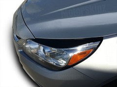 Headlight Eyelid Vinyl Cover Decal Overlay for 2013 2014 2015 Chevy Malibu