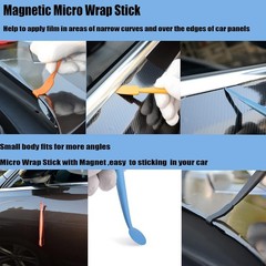 Car Wrap Tool Kit for Effortless Window Tinting: Heat Gun, Squeegee & Scraper