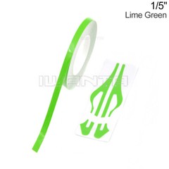 1/5″ 5mm Lime Green Pinstriping Pin Stripe DIY Line Vinyl Tape Decals Sticker