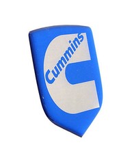 GRILLE EMBLEM fits RAM DIESEL 2006-2010 Blue/Silver
