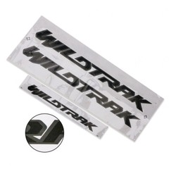 Set Black Side Rear Sticker Decal For Ford Ranger Wildtrak 4×4 2018 2020