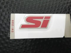 GENUINE OEM HONDA 99-00 CIVIC SI EM1 COUPE REAR RED SI TRUNK BADGE STICKER DECAL