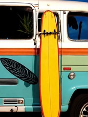Surfboard Vinyl Decal for Vehicle Windows Laptops Any Smooth Surface design #9