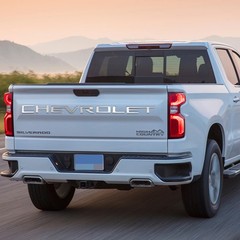 For Chevrolet Silverado 2019 2020 Decal Tailgate Insert Letters Stickers Vinyl