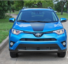 Fits Toyota RAV 4 Bonnet Stripe Graphics Any Year Decals Stickers 1