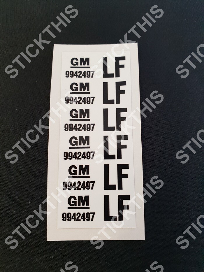 Suit Holden Wire Harness Label – HX Single Headlight Loom, LF 9942497