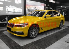 Gloss Diamond Glitter Yellow Sparkle Metallic Car Vinyl Wrap Decal Sticker Sheet