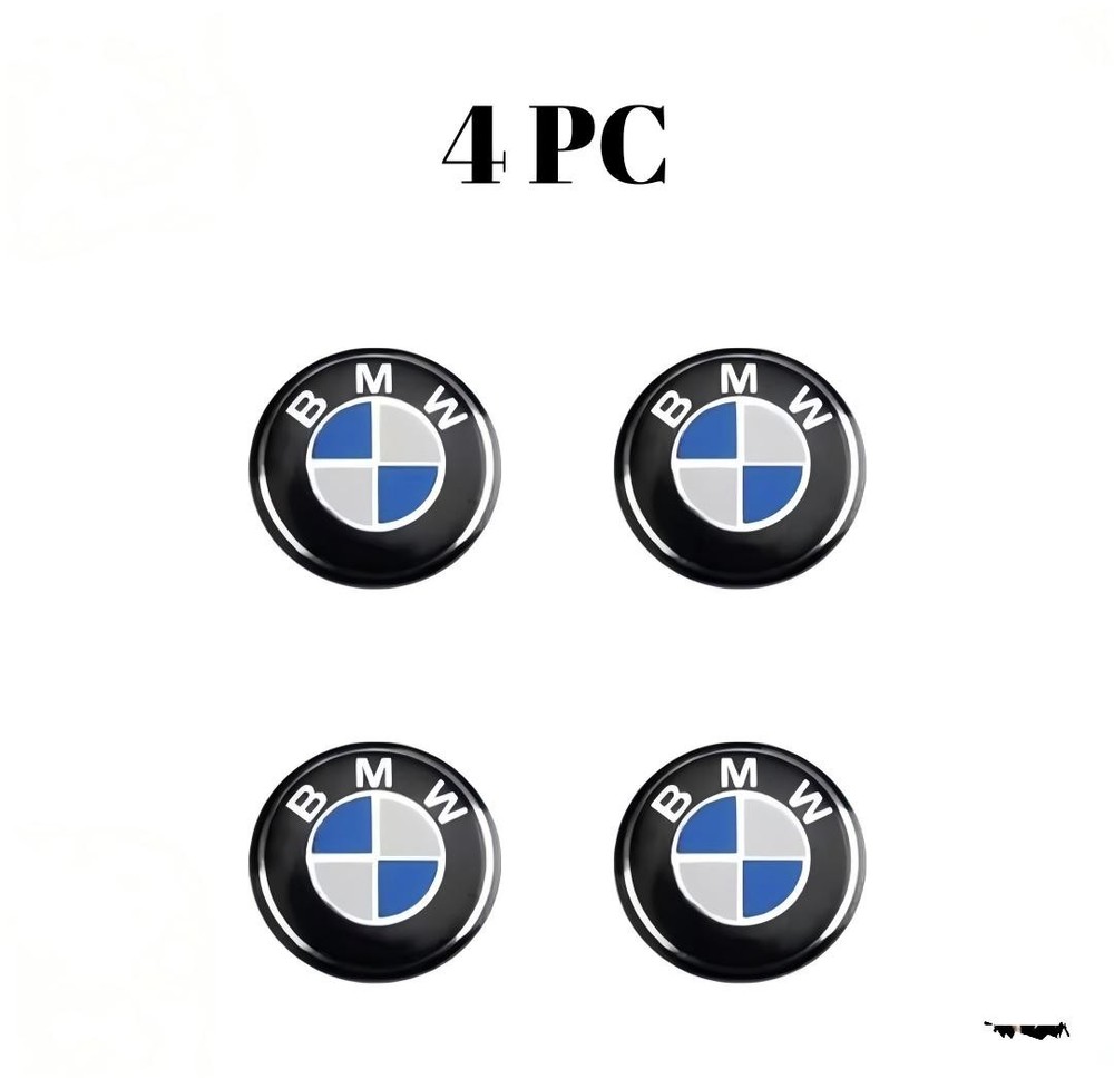 4PCS Fit For B~M~W Key Fob Remote Stickers (11mm) 3M Replacement
