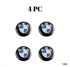4PCS Fit For B~M~W Key Fob Remote Stickers (11mm) 3M Replacement