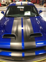 10″ PLAIN Rally Racing Stripe Graphics Stripes Set FIT 2009 – 2023 Challenger