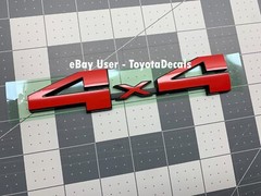 Toyota Tundra 4×4 and SR5 Emblem Decals 2022 2023