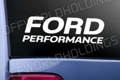 FORD PERFORMANCE sticker decal WEC Le Mans racing Mustang NASCAR WRC