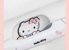 Hello Kitty [2] Door Handle Protector TPU Stickers Car Accessories 5.75″x 1″