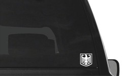 German Eagle Crest Vinyl Decal Car Laptop GERMANY Coat of Arms Symbol Sticker