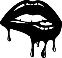 Sexy dripping lips Vinyl Decal Funny Car Truck Sticker