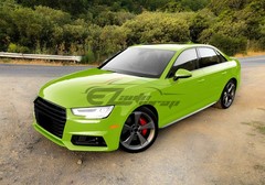 ESSMO PET Super Gloss Viper Green Car Vehicle Vinyl Wrap Decal Glossy Like Paint