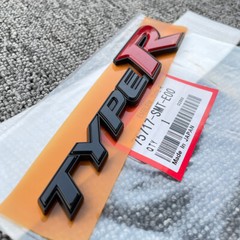 Genuine/JDM Type R Emblem For Honda Civic FK2 FD2 FN Rear Badge 75717-SMT-E00