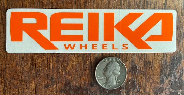Reika Wheels Co. STICKER / DECAL – High Performance Car Truck Shop Garage