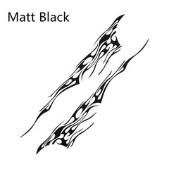 Car Door Side Stickers Graphics Flame Sport Decor Decal Vinyl Cover Universal