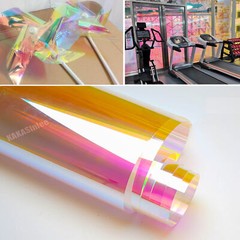 Magic Chameleon Iridescent Wrap Window Film Rainbow Glass Sheet Sticker Tint PET