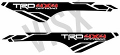 X2 TRD 4×4 off-road vinyl decal for 2013-2019 Toyota Tacoma bed side