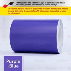 PURPLE-BLUE 2″ 50mm Roll PIN STRIPE Car Striping Line TAPE Decal Vinyl Sticker