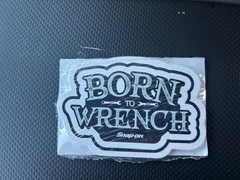 SNAP-ON TOOLS BORN TO WRENCH STREET OFFROAD MOTORCYCLES STICKER 4.5″X1.25″