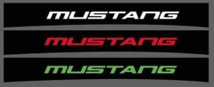 Ford Mustang Sunstrip Sun Strip Vinyl Windshield Banner Decal