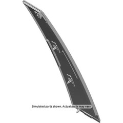 Genuine GM Rear Passenger Side Door Window Frame Rear Applique 84988288