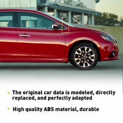 1/2Set Front Left & Right Fender Trim /Mirror Finisher Fit For 2013-2019 Nissan