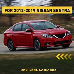 Front Right Side Fender Trim/Mirror Finisher For Nissan Sentra 13-19 9631 A
