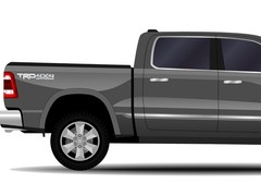 2 x 4×4 Off-Road Stickers Compatible w/ TRD Four Wheel Drive Decals 22″ x 4″