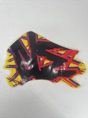 Black/Purple/Red/Yellow Decal Motorcross Decal Sticker NEW