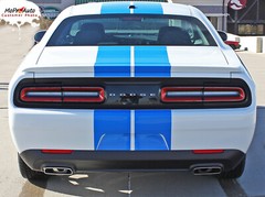 2015-2023 for Dodge Challenger Winged Vinyl Rally Racing Stripes Decal 3M Pro S