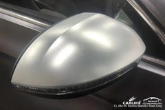 Electro Metallic Satin Titanium Grey Vinyl Wrap Car Film Premium Quality Wrap