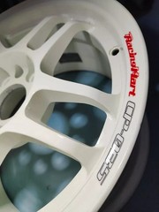 RACING HART CP035 17″ 18″ WHEELS SET DECALS STICKERS FREE SHIPPING WORLDWIDE