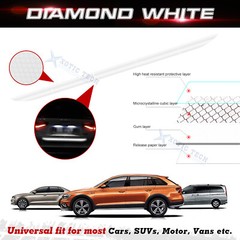 Car Auto Trunk Reflective Warning Sticker Tape Rear Bumper Safety Strip Decal